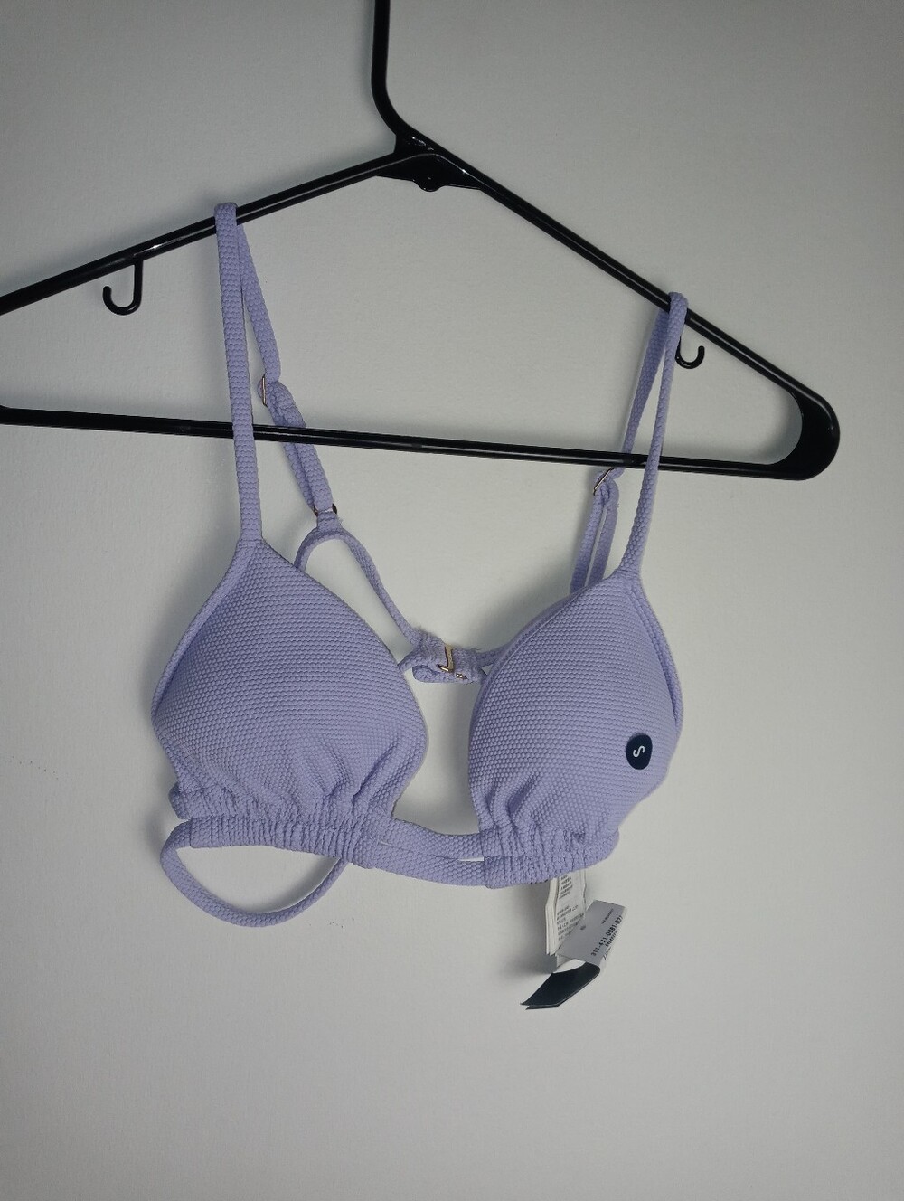 Hollister Co-Ord Triangle Bikini Top Size S